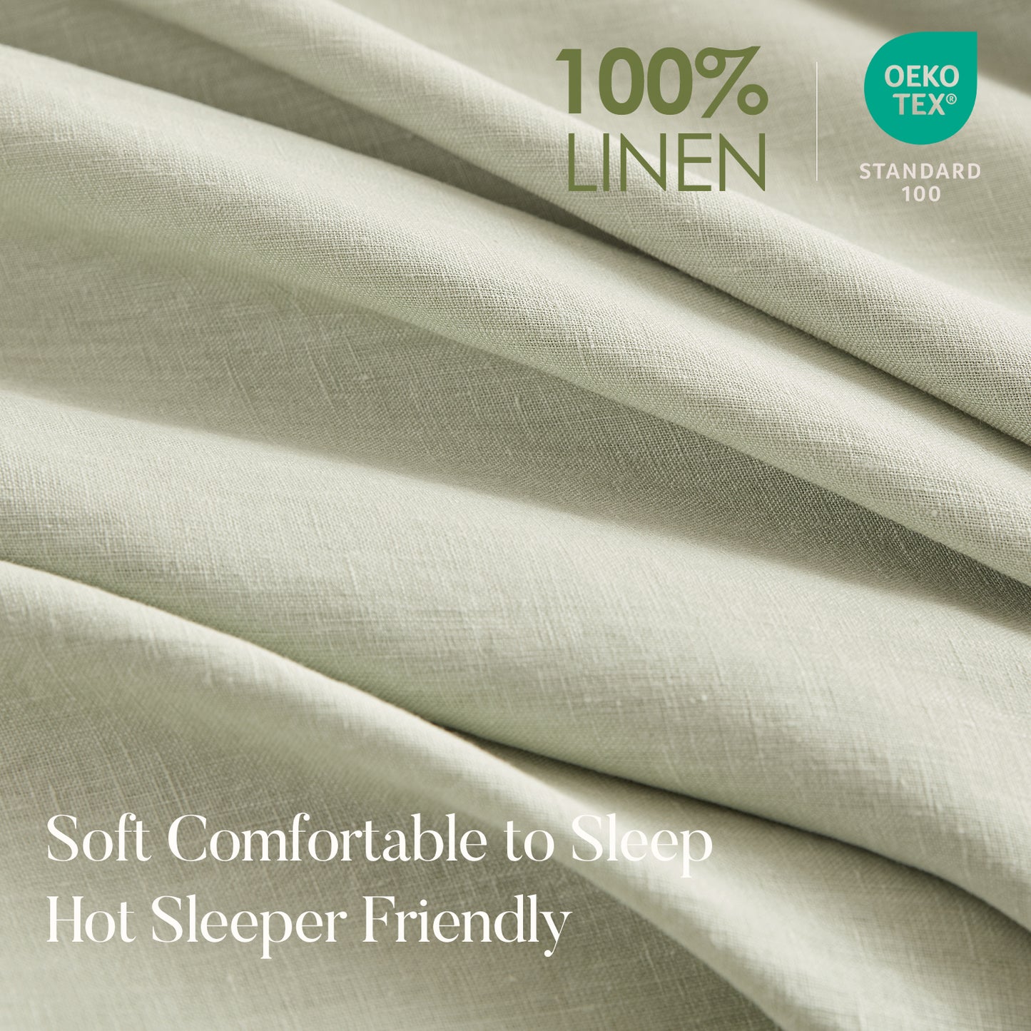 100% Linen Duvet Cover Set