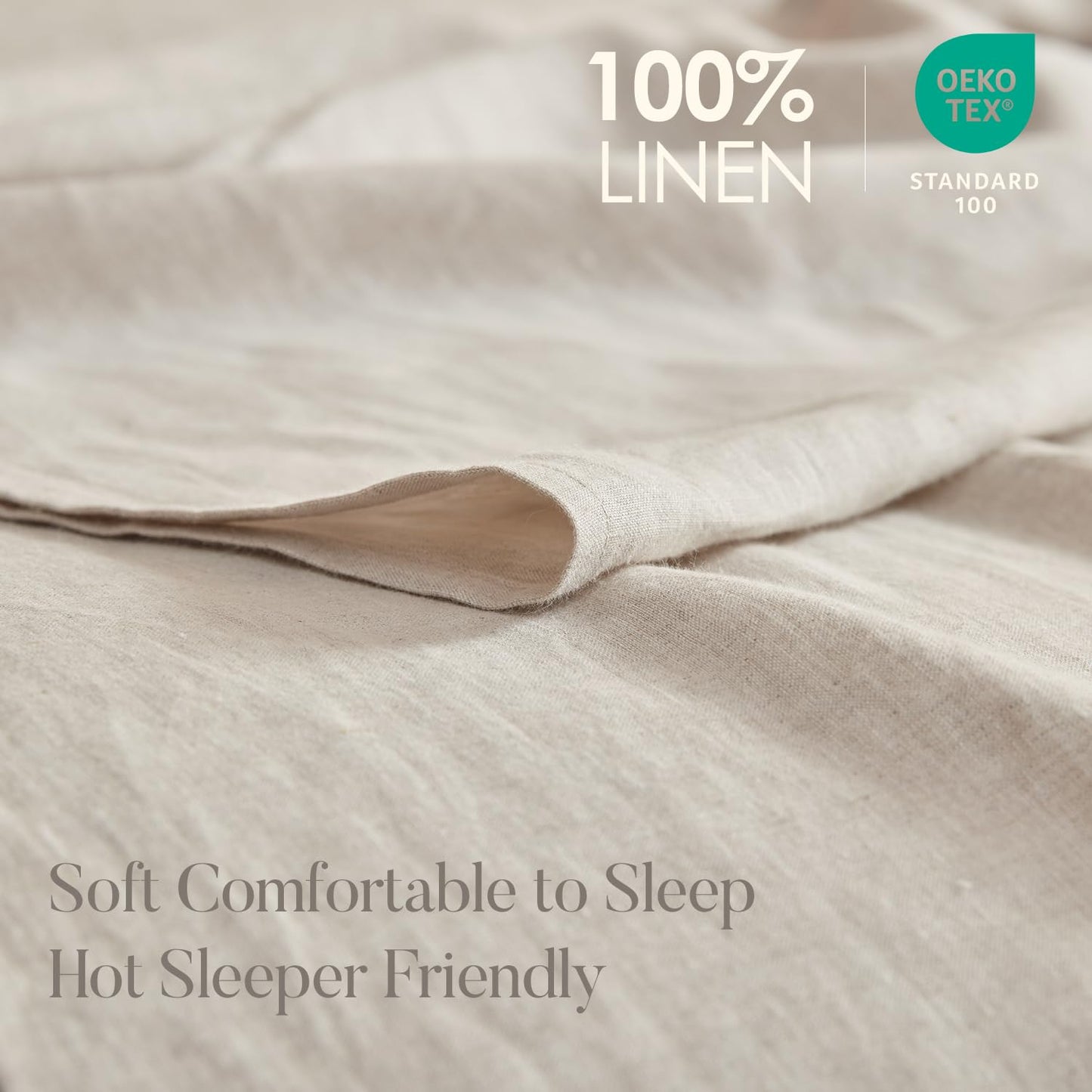 100% Linen Pillowcase