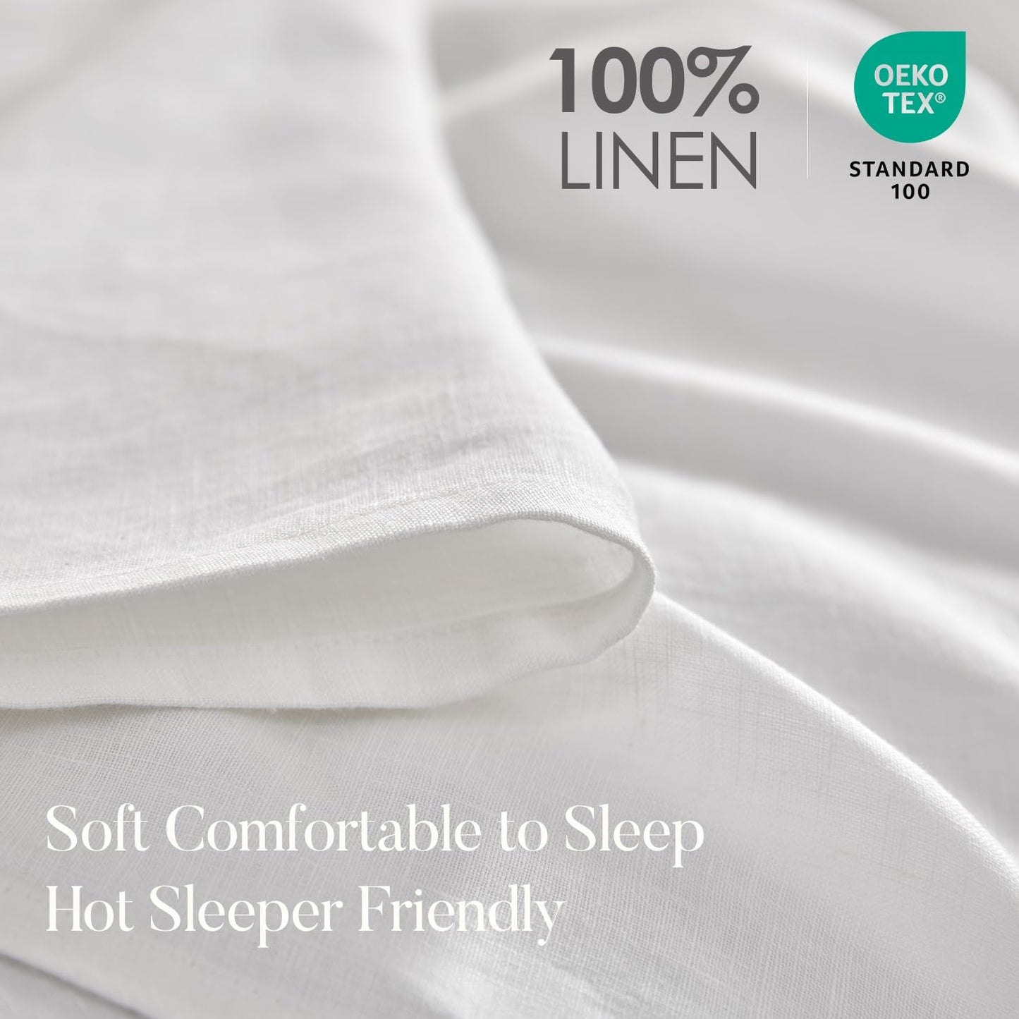 100% Linen Pillowcase