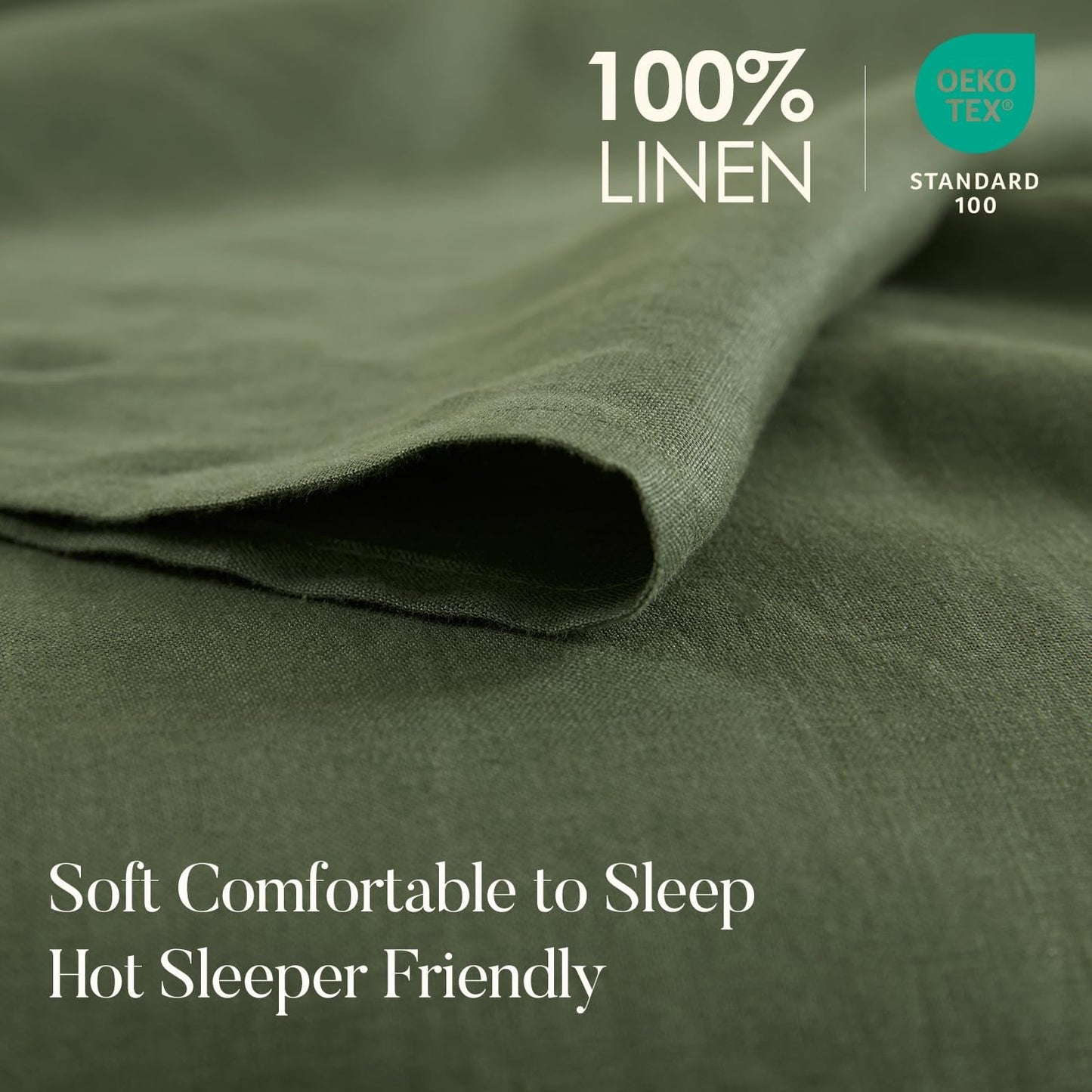 100% Linen Pillowcase