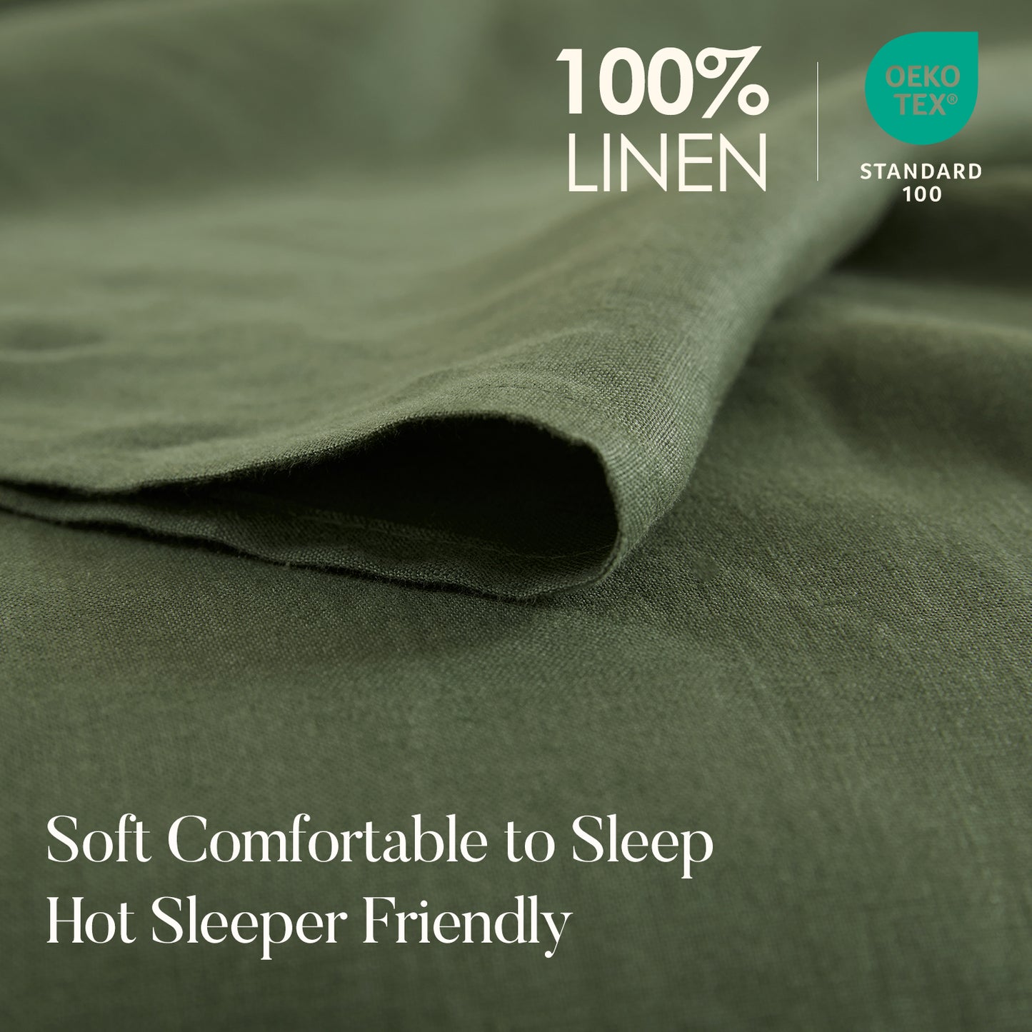 100% Linen Sheet Set