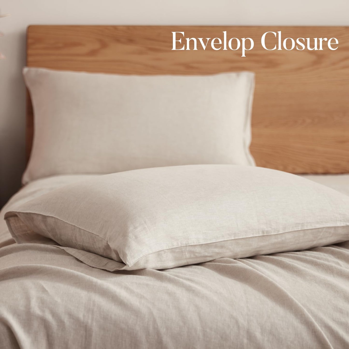 100% Linen Pillowcase